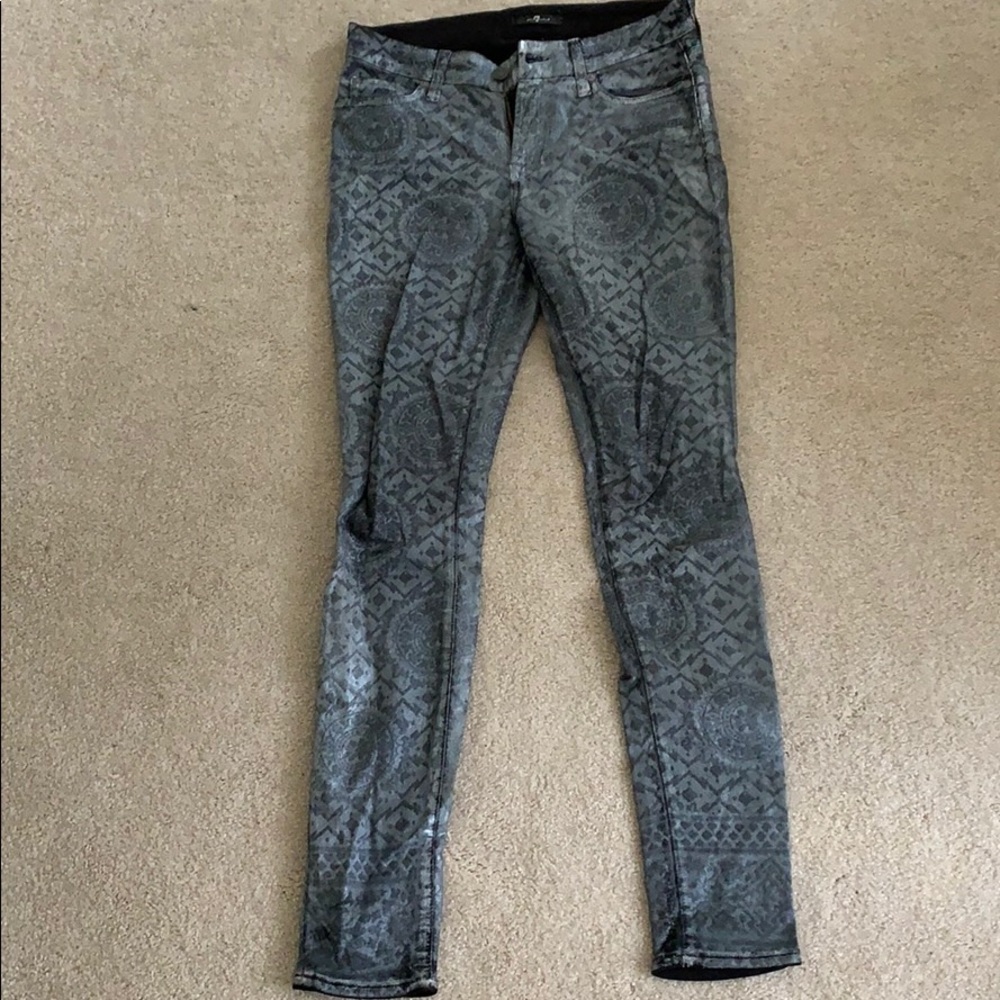 7 for all Mankind pattern pants